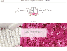 Tablet Screenshot of lovethetompkins.com